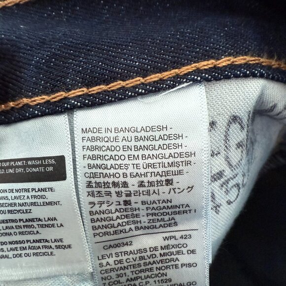 Levis 517 Jeans Mens 34x34 (34x31) Blue Dark Wash Bootcut Western Rodeo - Picture 2 of 14